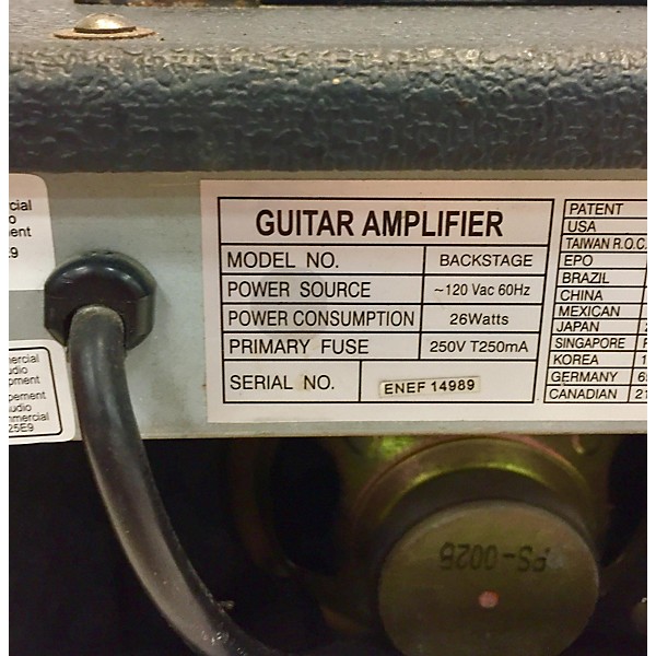Used Peavey BACKSTAGE Guitar Combo Amp