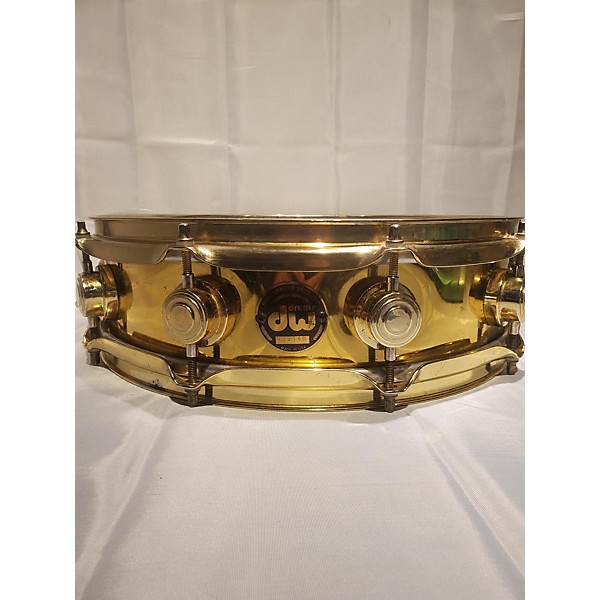 Used DW 4X14 2000's Collectors Brass Drum