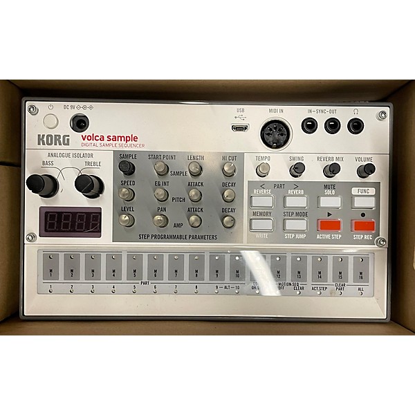 Used KORG VOLCA SAMPLE Production Controller