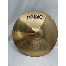 Used Paiste Used Paiste 16in T20 Prototype Crash Cymbal