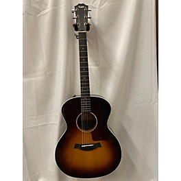 Used Taylor Used Taylor 214E DLX Sunburst Acoustic Electric Guitar