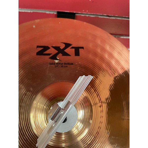 Used Zildjian 14in ZXT Solid Hi Hat Bottom Cymbal