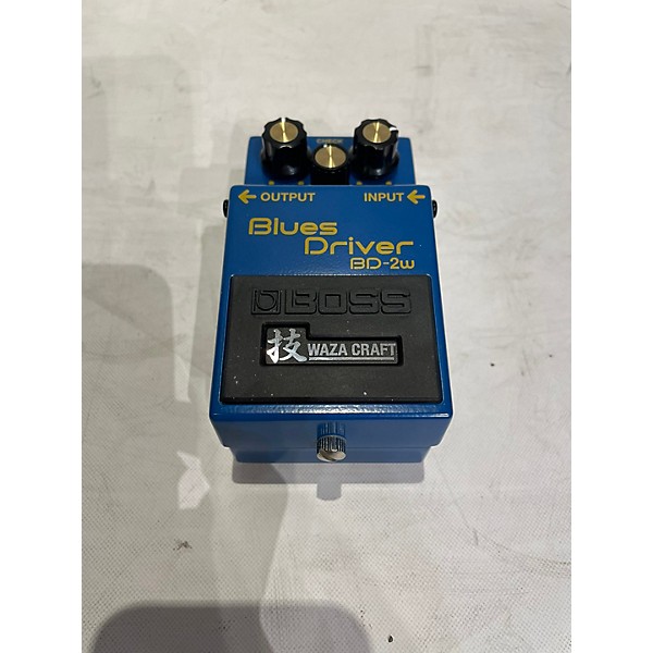 Used BOSS BD2W Blues Driver Waza Craft Effect Pedal