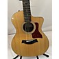 Used Taylor 254ce Dlx 12 String Acoustic Electric Guitar