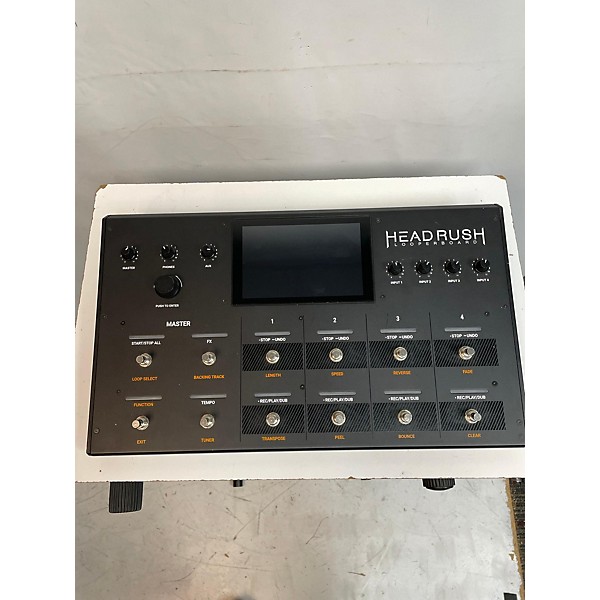 Used HeadRush LOOPERBOARD Pedal Board