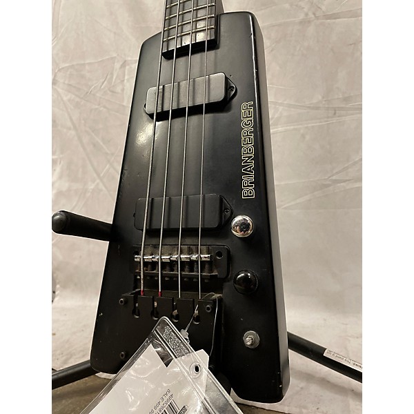 Used Used BRIANBERGER HEADSTOCKLESS Black Electric Bass Guitar