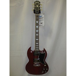 Used Epiphone Used 2023 Epiphone 1961 Les Paul Sg Standard Worn Cherry Solid Body Electric Guitar