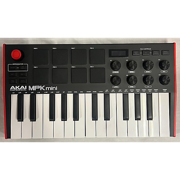 Used Akai Professional MPK Mini MKII MIDI Controller