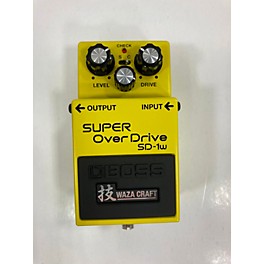 Used BOSS Used BOSS SD1W Super Overdrive Waza Craft Effect Pedal