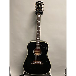 Used Gibson Used Gibson Elvis Dove Ebony Acoustic Electric Guitar