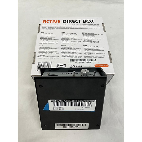 Used Warm Audio ACTIVE DIRECT BOX Direct Box