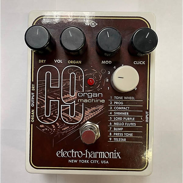 Used Electro-Harmonix C9 Organ Machine Effect Pedal