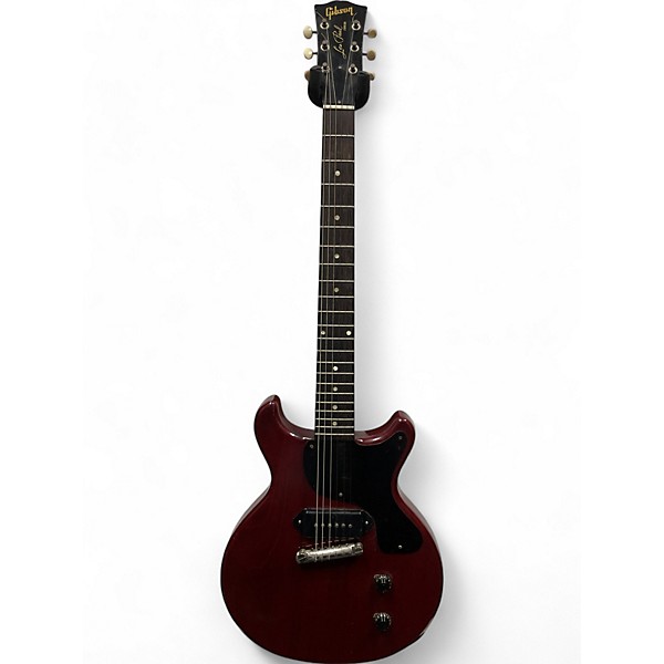 Vintage 1960 Gibson Les Paul Junior Cherry Solid Body Electric Guitar