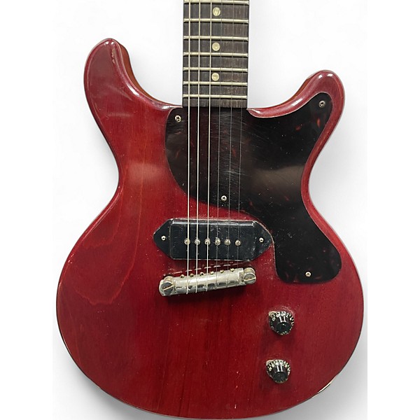 Vintage 1960 Gibson Les Paul Junior Cherry Solid Body Electric Guitar