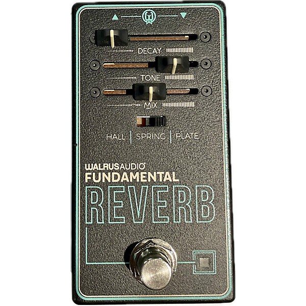 Used Walrus Audio Fundamental Series Reverb Effect Pedal