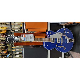 Used Gretsch Guitars Used Gretsch Guitars G5420T Electromatic Blue Hollow Body Electric Guitar