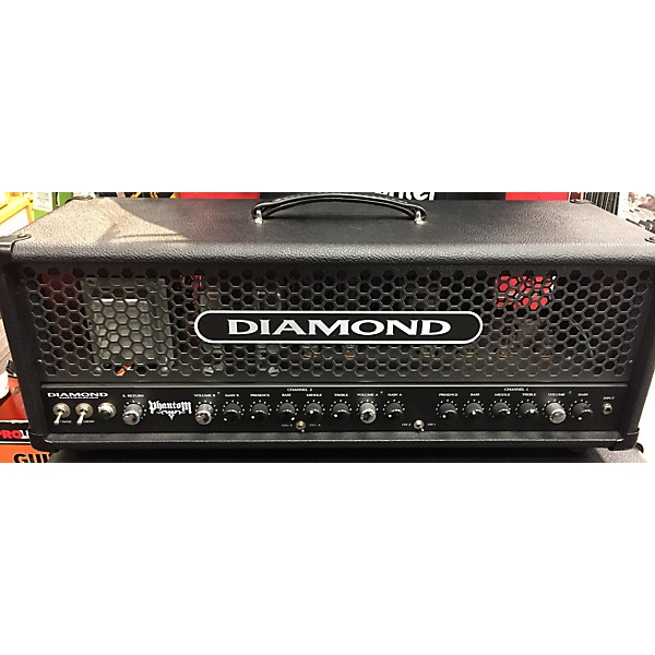 Used Diamond Amplification Phantom USA Custom Series 100W Tube Guitar Amp Head