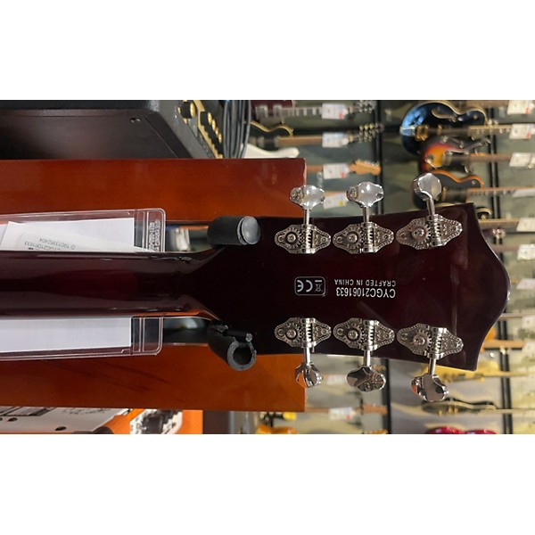 Used Gretsch Guitars Used Gretsch Guitars G5420T Electromatic Red Hollow Body Electric Guitar