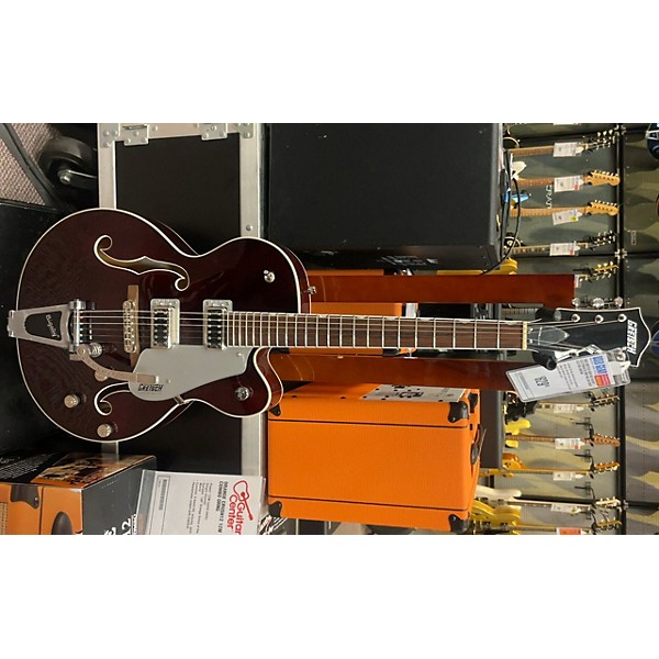 Used Gretsch Guitars Used Gretsch Guitars G5420T Electromatic Red Hollow Body Electric Guitar