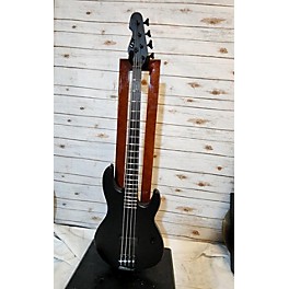 Used ESP LTD AP4 Black Metal Electric Bass Guitar