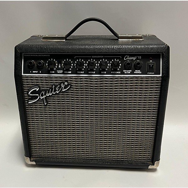 Used Squier Champ 15 Guitar Combo Amp