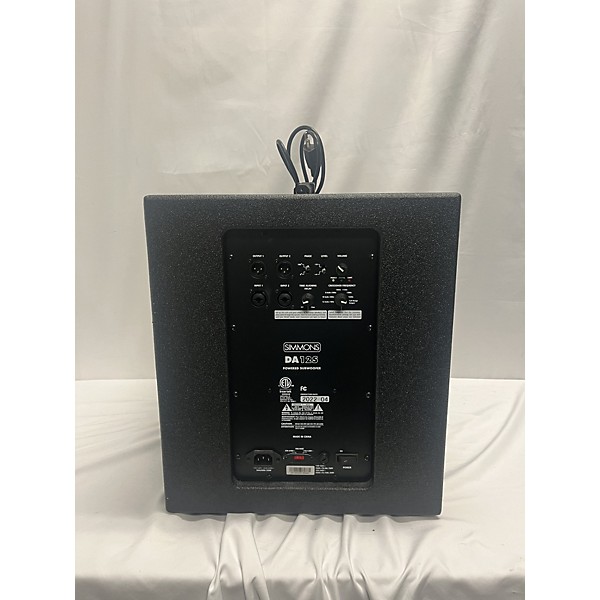 Used Simmons Da12 Powered Subwoofer