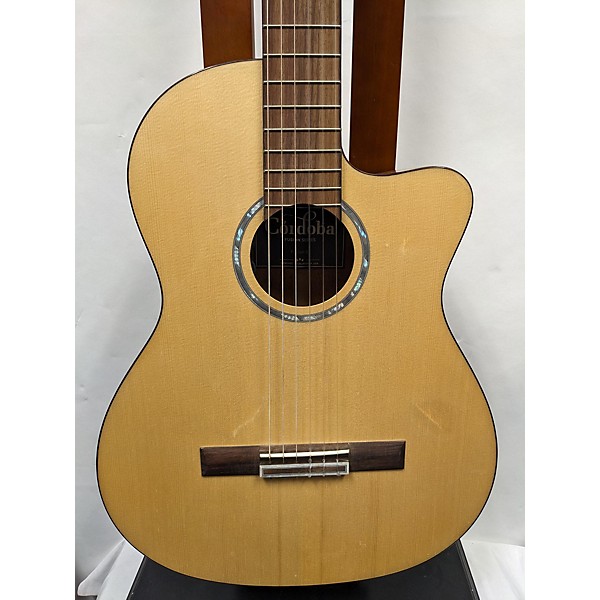 Used Used Cordoba Fusion 5 Natural Classical Acoustic Electric Guitar