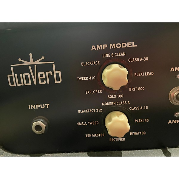 Used Line 6 Duoverb Solid State Guitar Amp Head