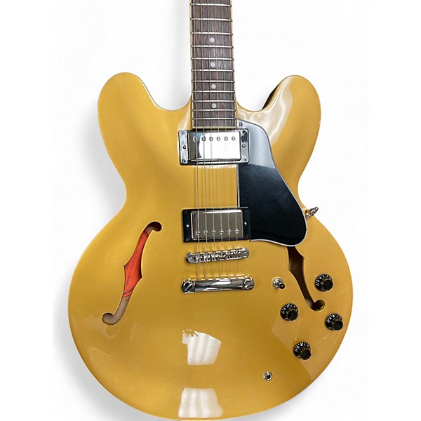 Used Epiphone Used Epiphone ES335 Gold Hollow Body Electric Guitar