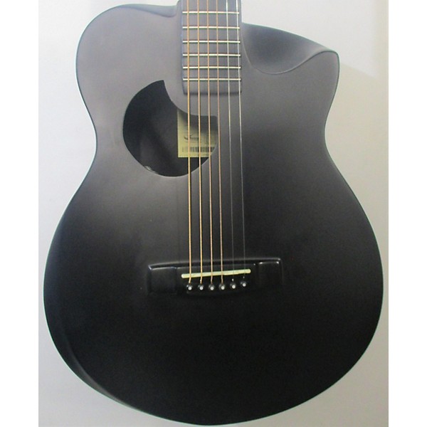 Used Used Overhead FF660M Black Acoustic Electric Guitar