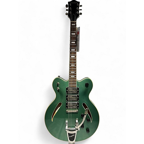 Used Gretsch Guitars g2927T Emerald Green Hollow Body Electric Guitar