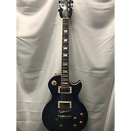 Used Epiphone Used Epiphone Les Paul Standard Pro Trans Blue Solid Body Electric Guitar