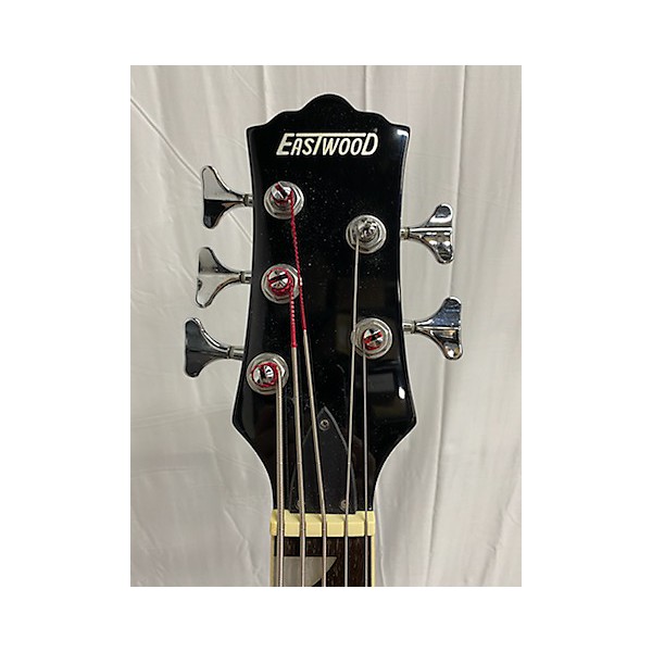 Used Eastwood Semi-Hollowbody Electric Bass Guitar