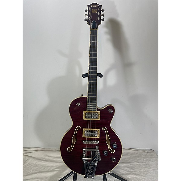 Used Gretsch Guitars Used Gretsch Guitars G6659T-DCHFM BOURBON STAIN Hollow Body Electric Guitar