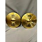 Used MEINL 14in HCS Hi Hat Pair Cymbal thumbnail