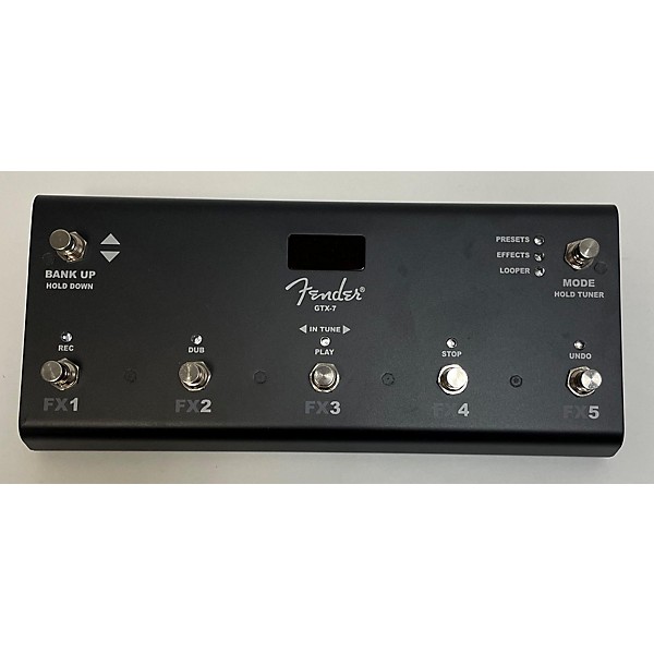 Used Fender GTX7 Footswitch