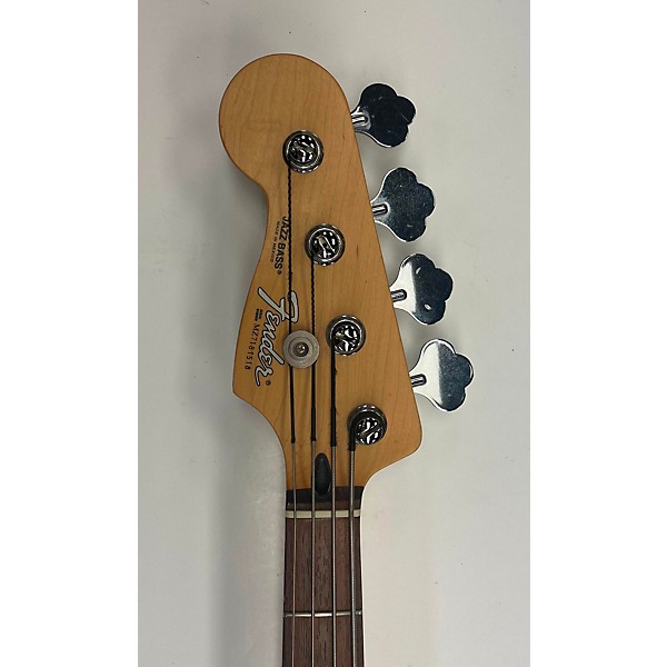 Used Fender Standard Jazz Bass Left Handed Electric Bass Guitar