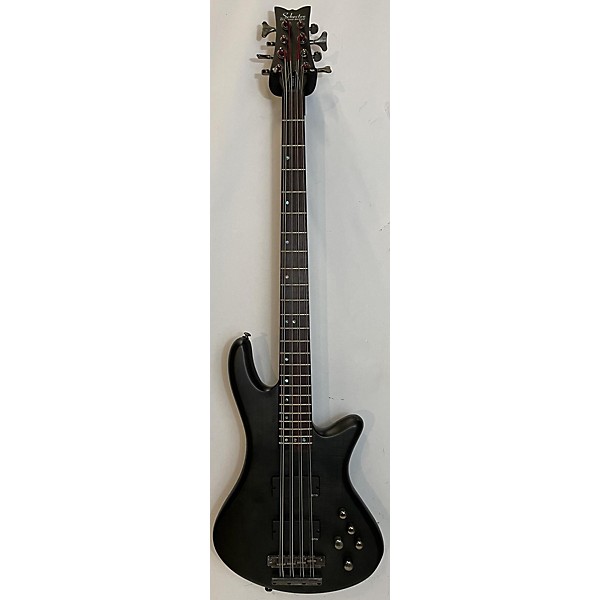 Used Schecter Guitar Research Stiletto Studio 8 String Electric Bass Guitar