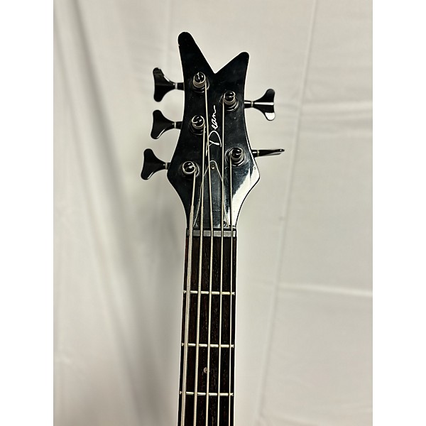 Used Dean Edge 5 String EMG Electric Bass Guitar