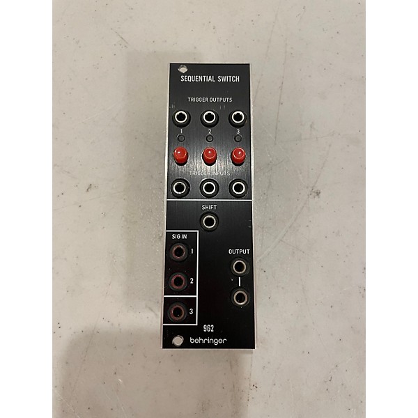 Used Behringer 962 SEQUENTIAL SWITCH Patch Bay