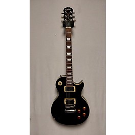 Used Epiphone Used 2003 Epiphone Les Paul Black Solid Body Electric Guitar