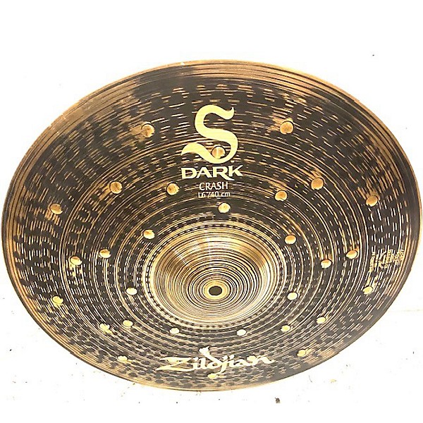 Used Zildjian 16in S Dark Crash Cymbal