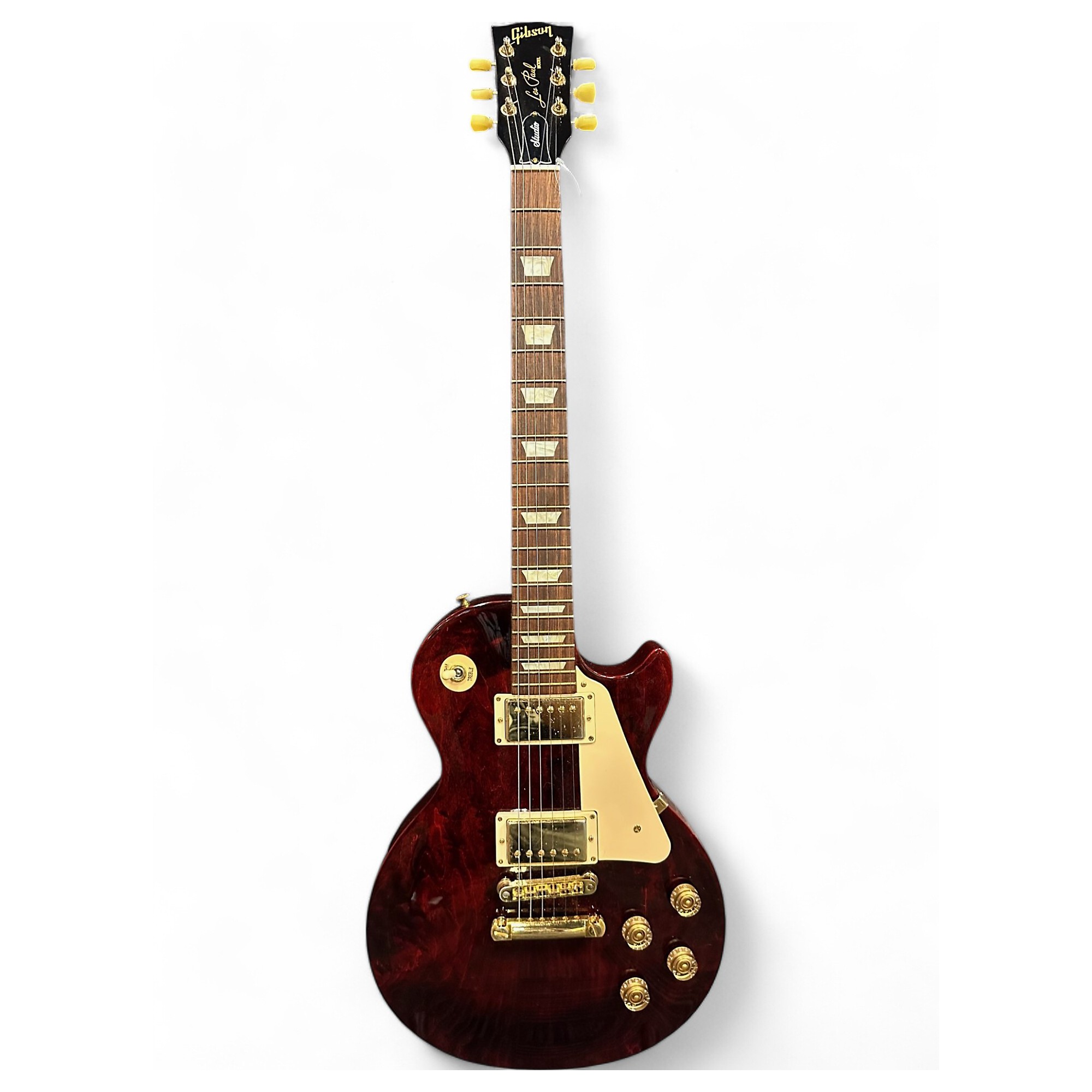 Used 2012 Gibson Les Paul Studio Wine Red Solid Body