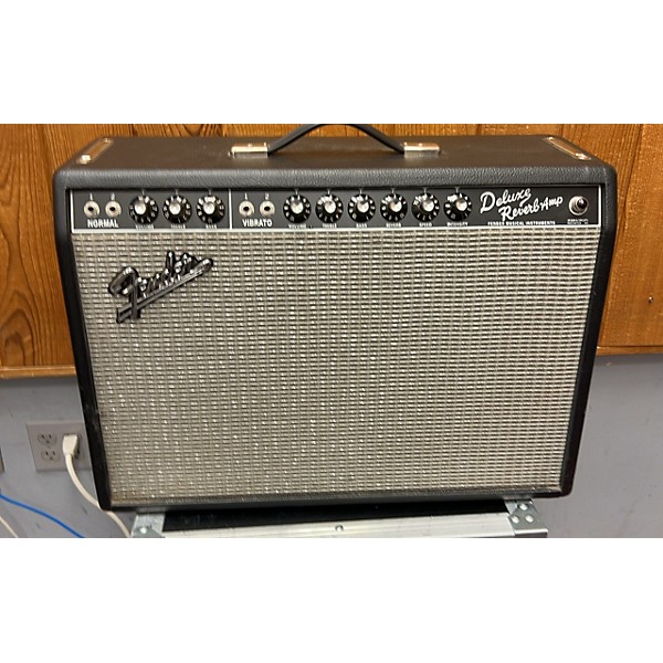 Used Fender 1965 Deluxe Reverb 22W Tube Guitar Amp Head