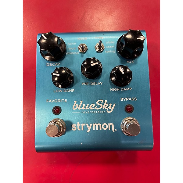 Used Strymon Bluesky Reverb Effect Pedal