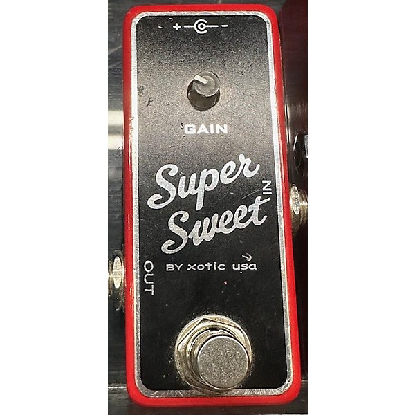 Used Xotic Effects Super Sweet Boost Effect Pedal
