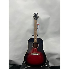 Used Epiphone Used Epiphone Slash J-45 Vermillion Burst Acoustic Electric Guitar