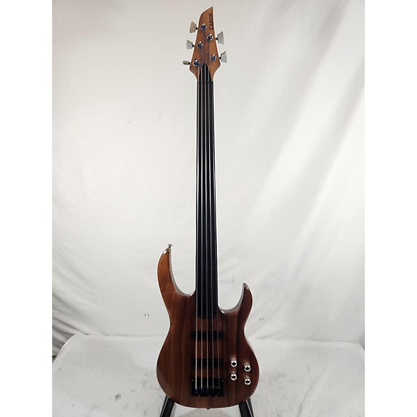 Used Carvin LB75 Fretless Electric Bass Guitar