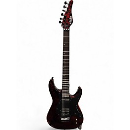 Used Schecter Guitar Research Used Schecter Guitar Research SVSS Red Reign Solid Body Electric Guitar