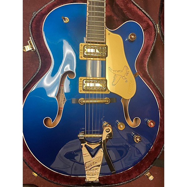 Used Used 2017 Gretsch Guitars G6136T-AZM-LTD17 AZURE METALLIC Hollow Body Electric Guitar